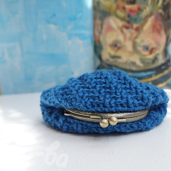 Ba-ba handmade Pattern knitted pouch No.C1703 第5張的照片