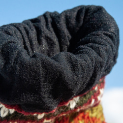 手織りのピュアウールニットソックス/ニットウールソックス/内側起毛ソックス/暖かいソックス - 北欧とフィンランドのクリスマス交 13枚目の画像