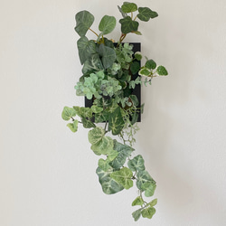 ■フェイクグリーン■ 壁掛け インテリア 観葉植物 グリーン シンプル 造花 本物そっくり　 3枚目の画像