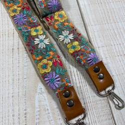 新作♪360度かわいい6面トートバッグ：デニムリメイク×本革持ち