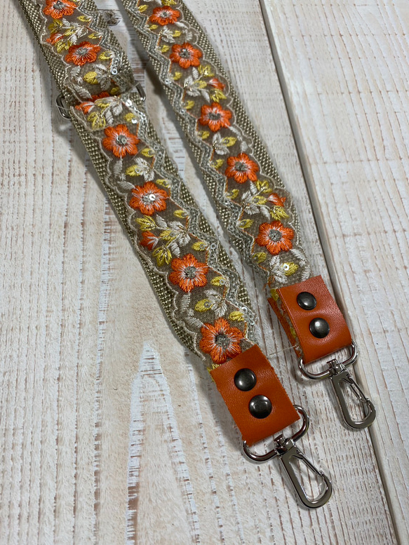インド刺繍リボン　ショルダー インド刺繍リボン ショルダーバッグ ショルダーバッグ BESIDE