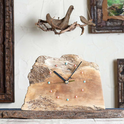 流木の時計　木の時計　置き時計　　２１－１ 1枚目の画像