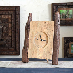 流木の時計　木の時計　置き時計　掛け時計　２４－１ 2枚目の画像