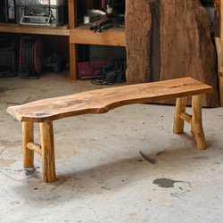 送料無料】桧のテレビ台 〜耳付き一枚板のナチュラル仕上げ〜 テレビ台