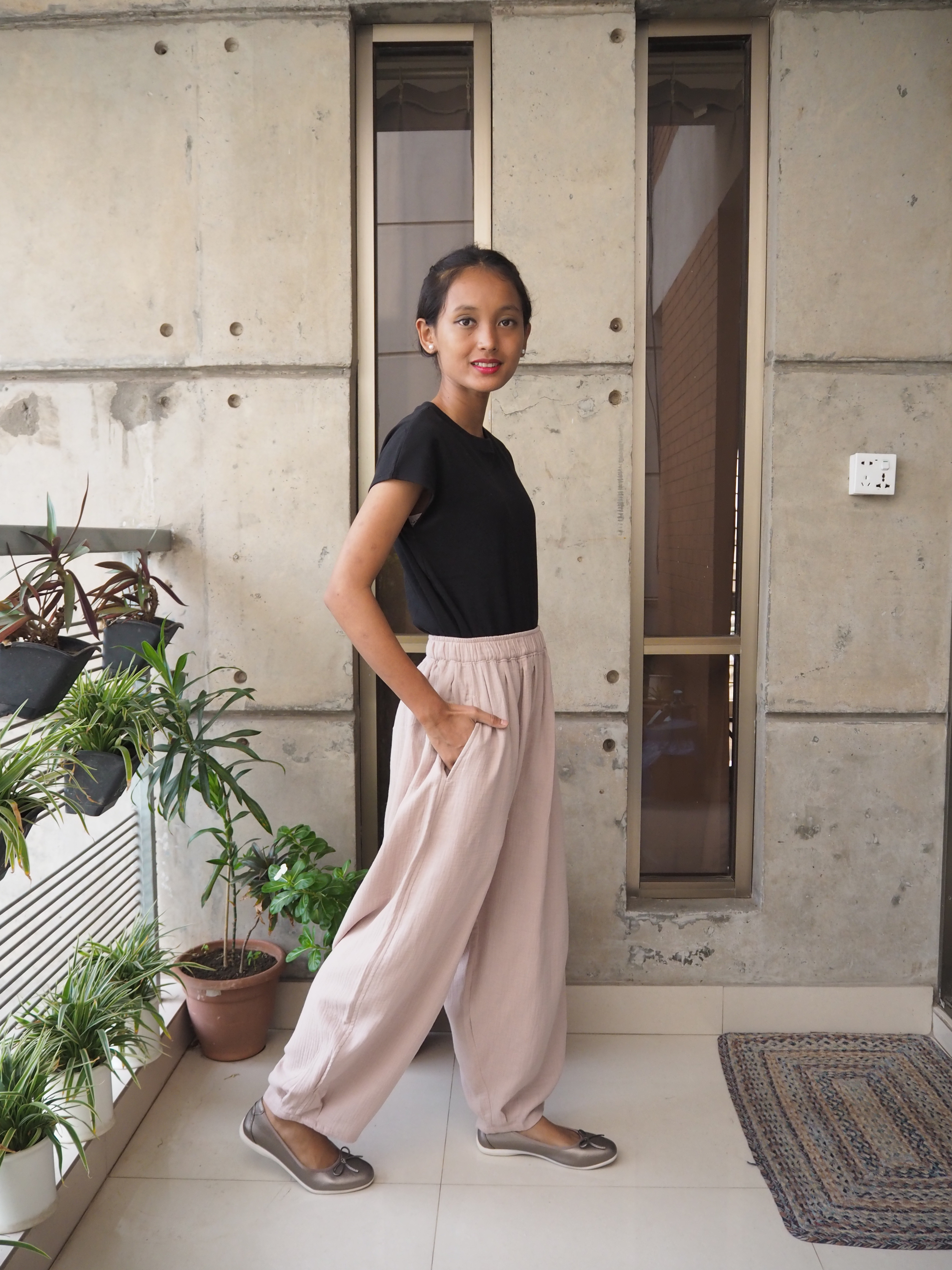 バルーンパンツ（ダブルガーゼ） 4,200円