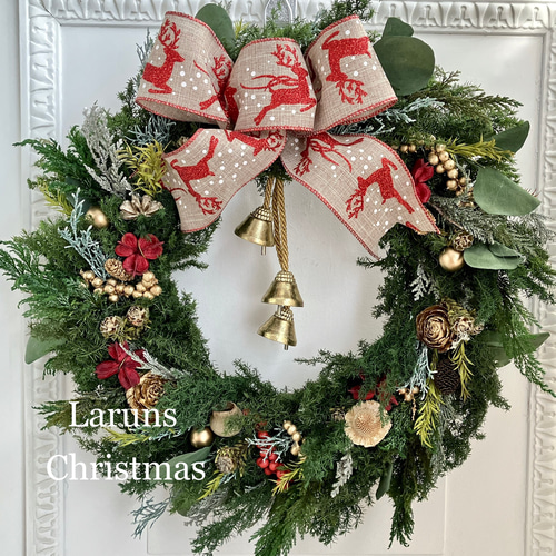 コットン付　トナカイリース　クリスマスリース コットン付 トナカイリース クリスマスリース 楽天市場】クリスマス