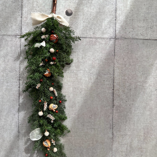 受注！再々販！壁掛けアレンジの流木アドベントカレンダー クリスマス