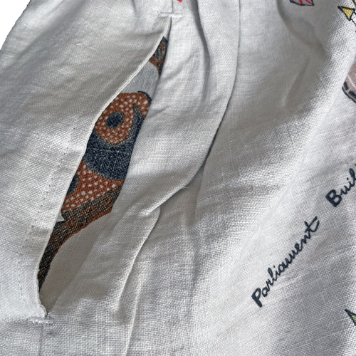 タペストリー生地パッチワークスカート R-2321C ⑧ エコ