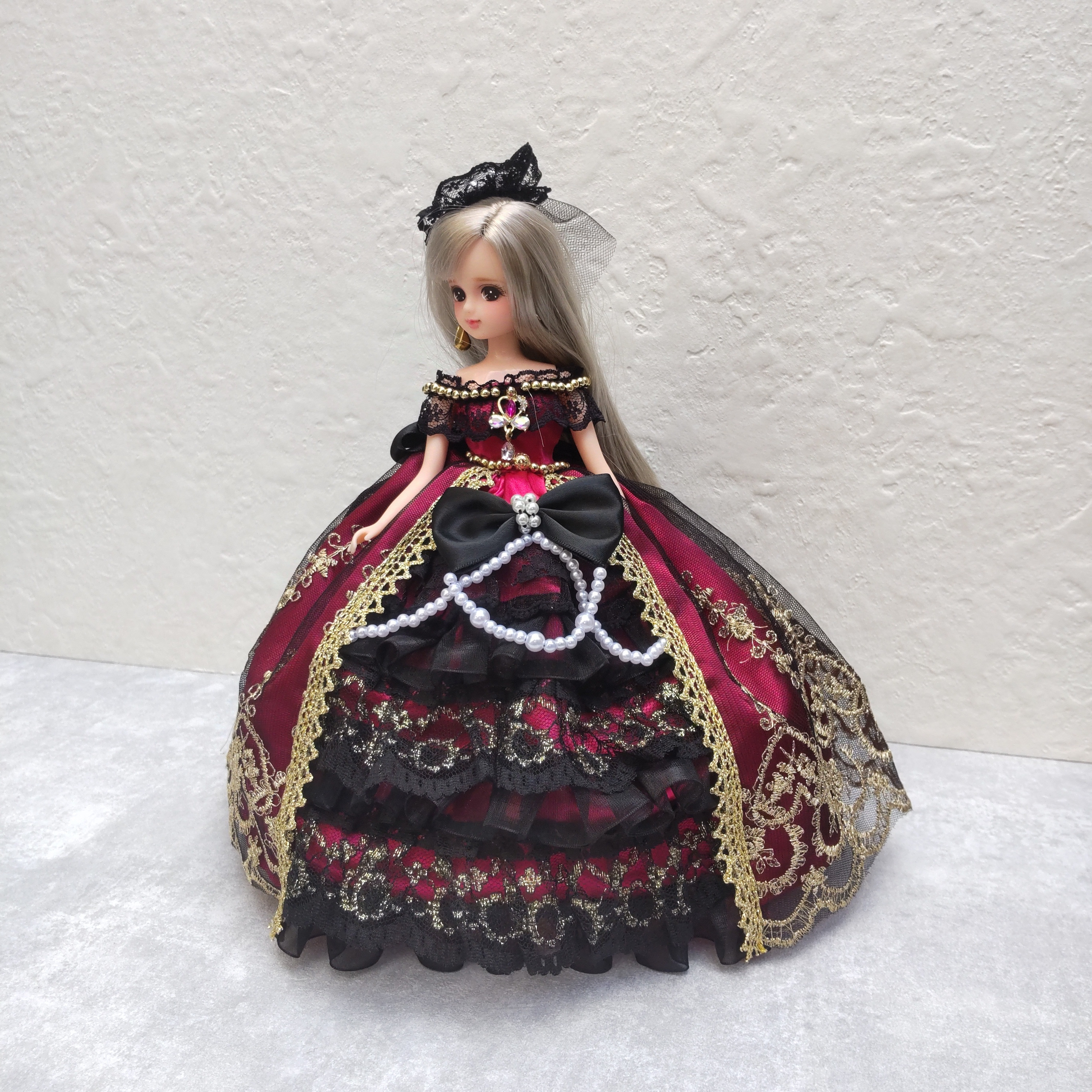 リカちゃんやブライスのドレス リカちゃん、ブライスちゃんエリザベスドレス 4set その他人形