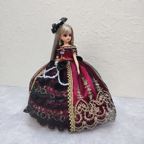 レースニュアンスカラー　ニーハイソックス　リカちゃん　ブライス レースニュアンスカラー ニーハイソックス リカちゃん ブライス