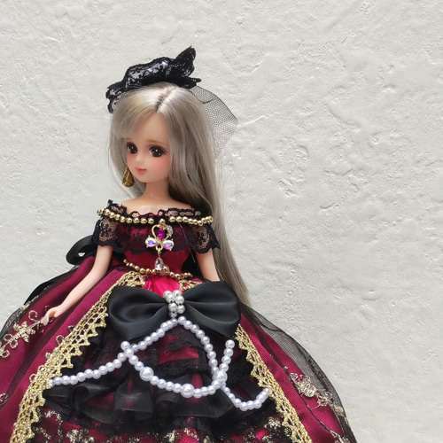 リカちゃんやブライスのドレス リカちゃん、ブライスちゃんエリザベスドレス 4set その他人形