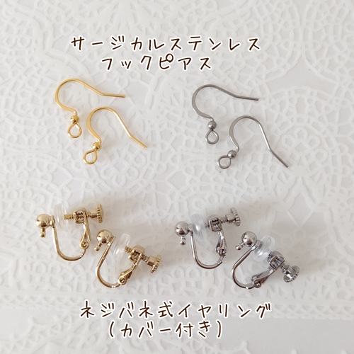 雪の結晶とスワロフスキー✩.*˚ 羽ばたく蝶々。アシンメトリー蝶々
