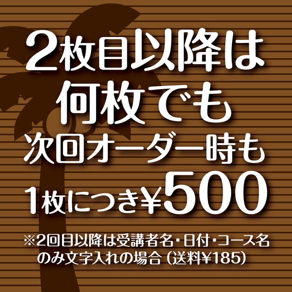 ディプロマ作成✦文字入れ✦ゴールド✦オーダーメイド✦認定証✦修了証✦受講証✦賞状証明書✦資格取得終了証オリジナル✦148 8枚目の画像