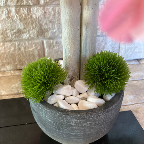 光触媒 人工観葉植物 ウォールグリーン フェイクグリーン 桜5643