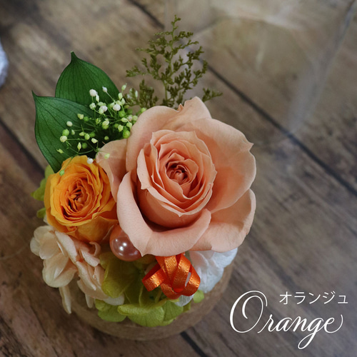 プリザーブドフラワー ガラスドーム フラワー 花 コルク インテリア