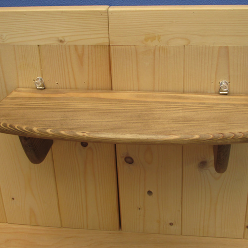 どこでも使える 【ウォールシェルフ 】楕円型 飾り棚 壁掛け ラック