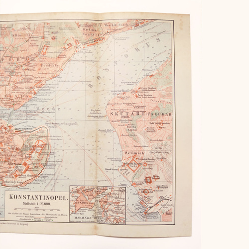 1910年代時点でのコンスタンティノープル(現トルコ・イスタンブール)の地図 アンティークマップ 古地図1957-60 その他素材 backlane 通販|Creema(クリーマ) 16678255 1910年代時点でのコンスタンティノープル(現トルコ・イスタンブール)の地図 アンティークマップ 古地図1957-60 その他素材 backlane 通販|Creema(クリーマ) 16678255