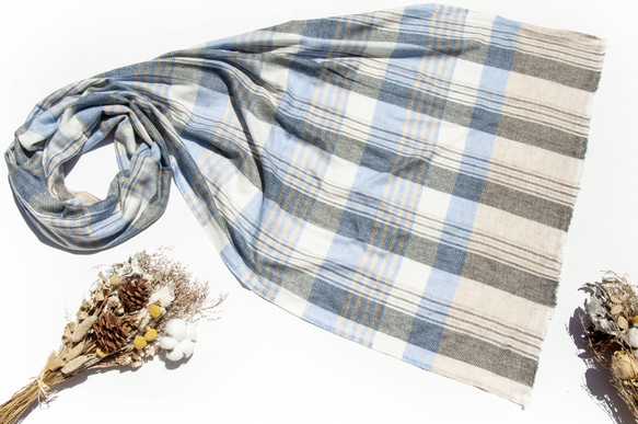 カシミアニットスカーフ ピュアウールスカーフ 手編みスカーフ ニットスカーフ-ギリシャ クリスマス交換ギフト 父の日ギフト 友人 15枚目の画像
