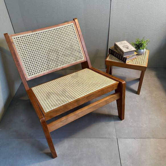 リプロダクト　Pierre Jeanneret　ピエールジャンヌレ　PH59 リビングチェア　 1枚目の画像