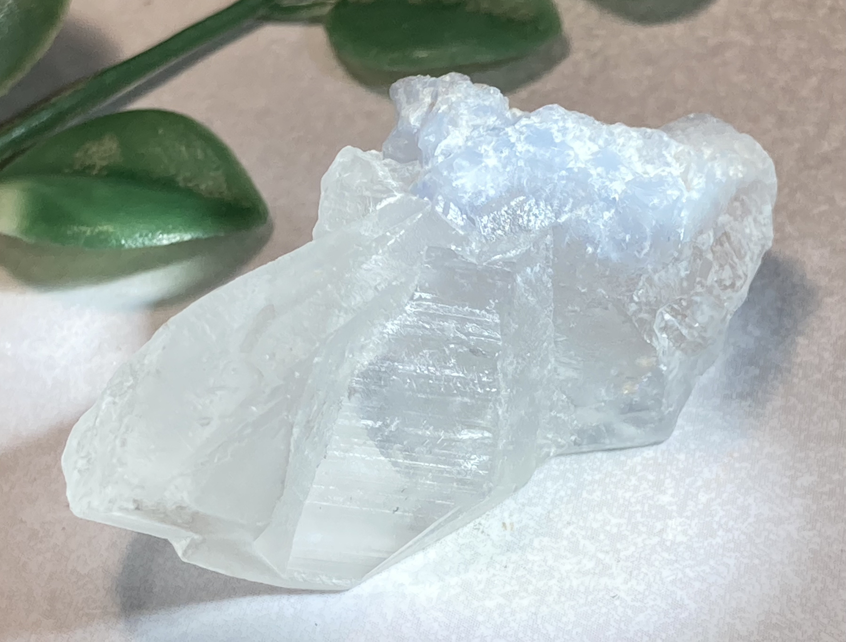 虹入り✨思慮の石☪︎⋆˚ デュモルチェライトインクォーツ　ラフストーン　原石 虹入り✨思慮の石☪︎⋆˚ デュモルチェライトインクォーツ ラフ
