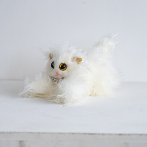 franche lippee - yukiemon ねこあつめネイビー フレアTの通販