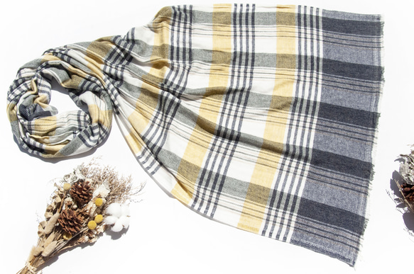喀什米爾Cashmere 針織圍巾 純羊毛圍巾 手織圍巾 編織圍巾-陽光聖誕節交換禮物 父親節禮物 好友生日禮物 母親節 第17張的照片
