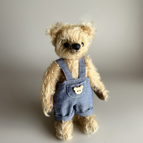 テディ サロペット ヒスミニ 本物サロペット テディ90cm