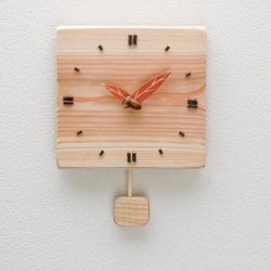 置き時計　木製時計　置時計　無垢時計　レッドオーク　黒檀　けやき　絹織物 置き時計 木製時計 置時計 無垢時計 レッドオーク 黒檀 けやき 絹織物