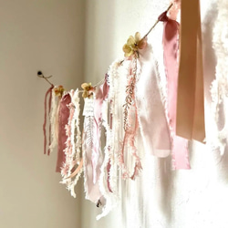 ･.｡* Ribbon garland リボンガーランド pink ･.｡* 2枚目の画像