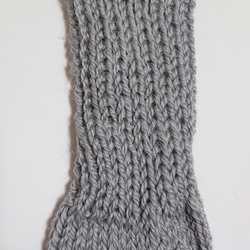 靴下　ウール100％手編みなのに安価 大人用Ｋ619 3枚目の画像