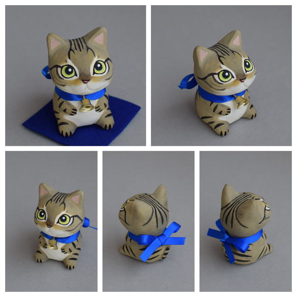 トナカイのカチューシャの猫【受注制作】 3枚目の画像