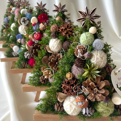 専用＊Christmas＊ブリキアレンジ(スモークツリー) 専用＊Christmas＊ブリキアレンジ(スモークツリー)