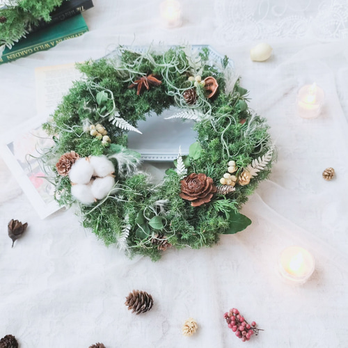 受注制作森の雰囲気リース