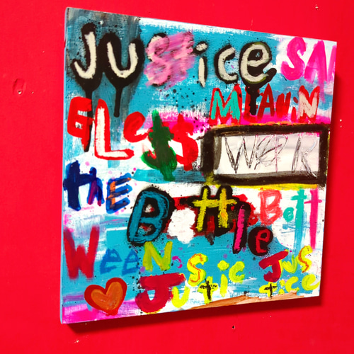 SALE】Kotoba #3 現代アート メッセージ 絵画 インテリア 絵画 Chika