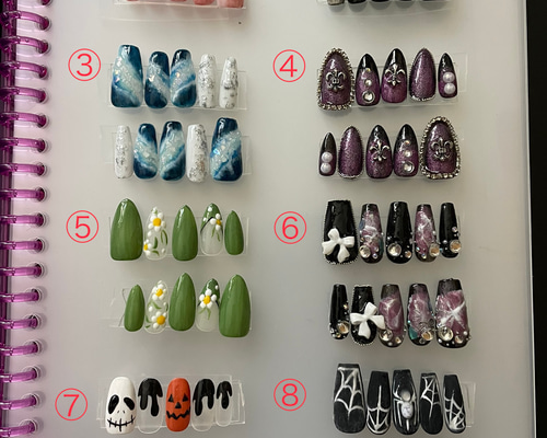 ネイルチップ痛ネイルオーダー受け付け ネイルチップ（つけ爪