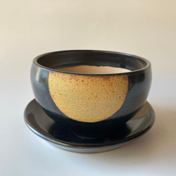陶製植木鉢　「月」 3枚目の画像