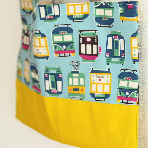 入園入学グッズ(電車・ブルー) 入園 入学 4点セット 電車 ライトブルー 男の子 キルティング