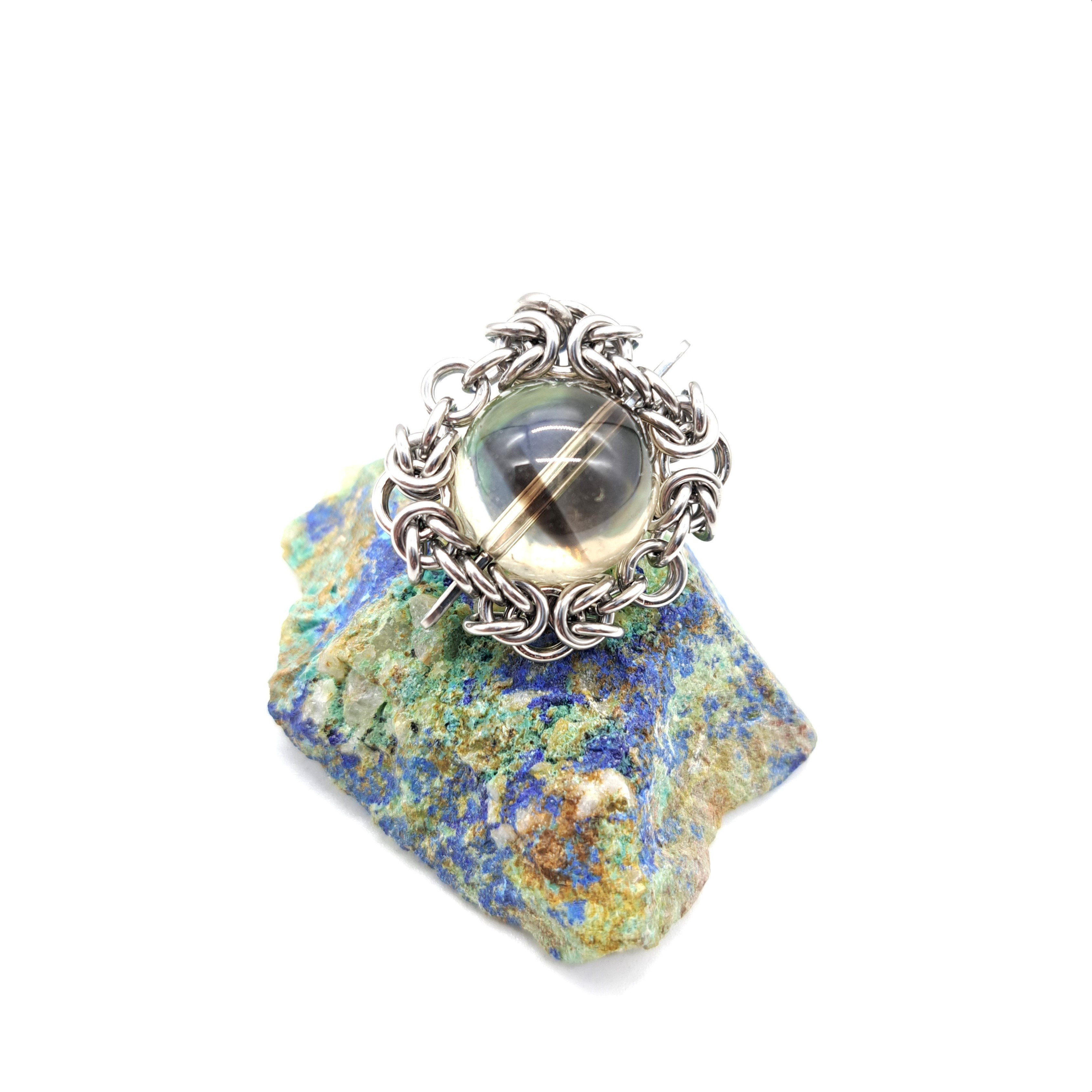 スモーキー レモン クォーツ ペンダントトップ