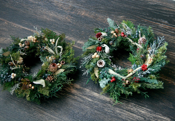 Christmas Wreath -natural red- 7枚目の画像