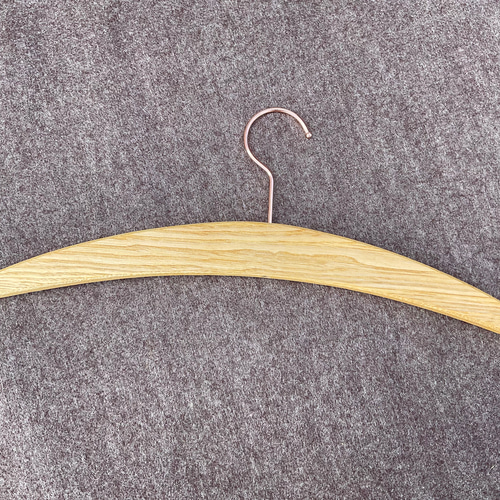 木のハンガー 栗の木 大人用 長さ41cm 木製ハンガー その他