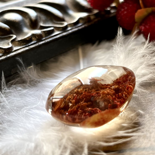 ガーデンクォーツ☆庭園水晶《紅葉のしずく》 その他アクセサリー