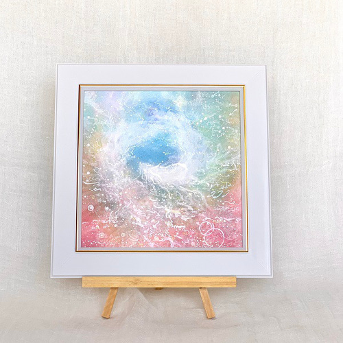 ☆龍神～燦～☆ 20cm角パステルアート 絵画 HIDEKI 通販