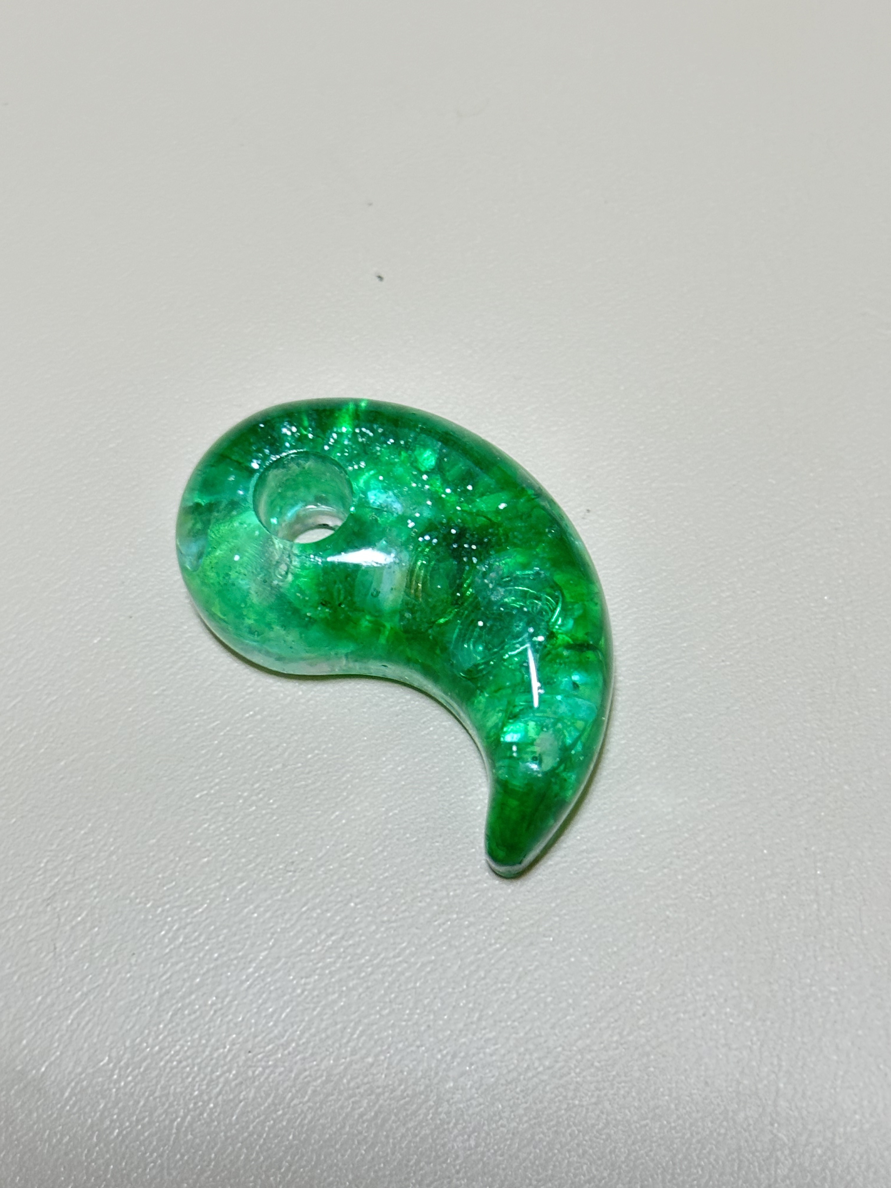 勾玉オルゴナイト（緑） 楽器・アクセサリ しー 通販 16681298