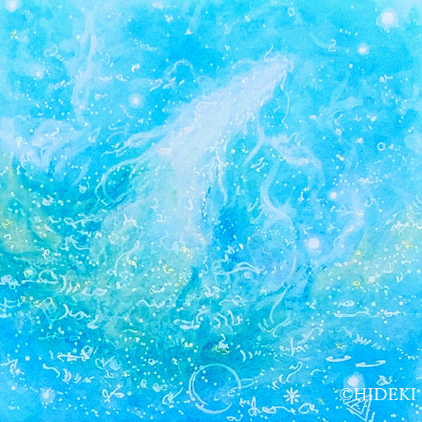 蛇神　ハンドメイドパステル画　絵画アート原画 fantasy forest4 ハンドメイドパステル画 絵画アート原画 - メルカリ