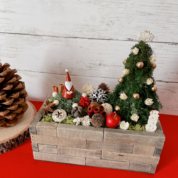 【オープニング大セール】 巡る緑を見守るサンタさんクリスマスガーデン クリスマス クリスマス