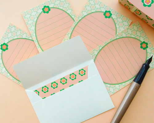 【激レア】floralpoem フローラルポエム　封筒　レターセット　昭和レトロ フローラルポエム 便箋 サンリオ 1976年 昭和レトロ - メルカリ