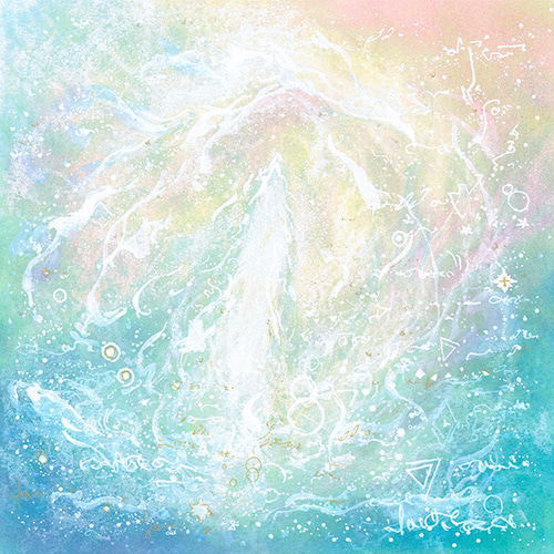 龍神パステルアート～芽生え～ パステル画の龍の絵 絵画 HIDEKI