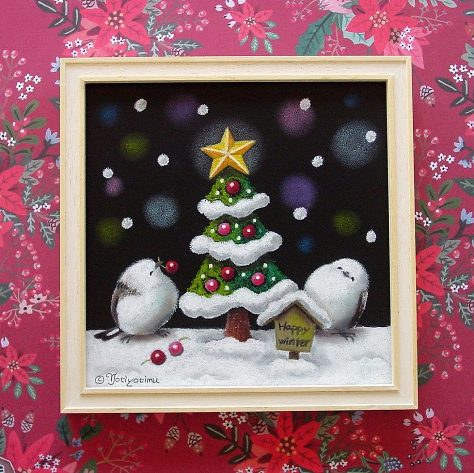 クリスマスツリー☆シマエナガ&ミニ付き