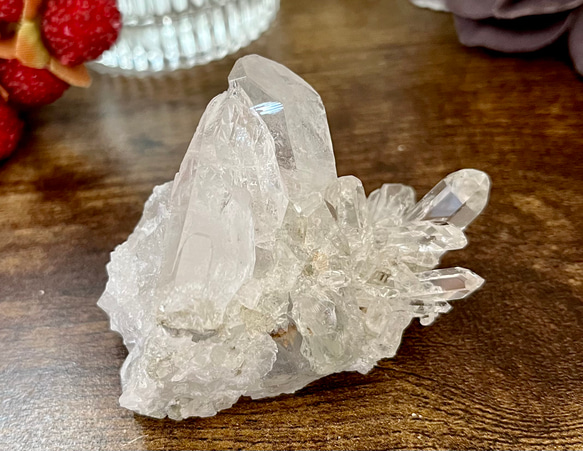 ✨美しい水晶クラスター　浄化✨ 楽天市場】水晶 クラスター ブラジル 産 約449g 水晶クラスター