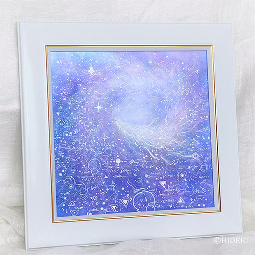 龍神パステルアート～あ、光の渦～ パステル画の龍の絵 絵画